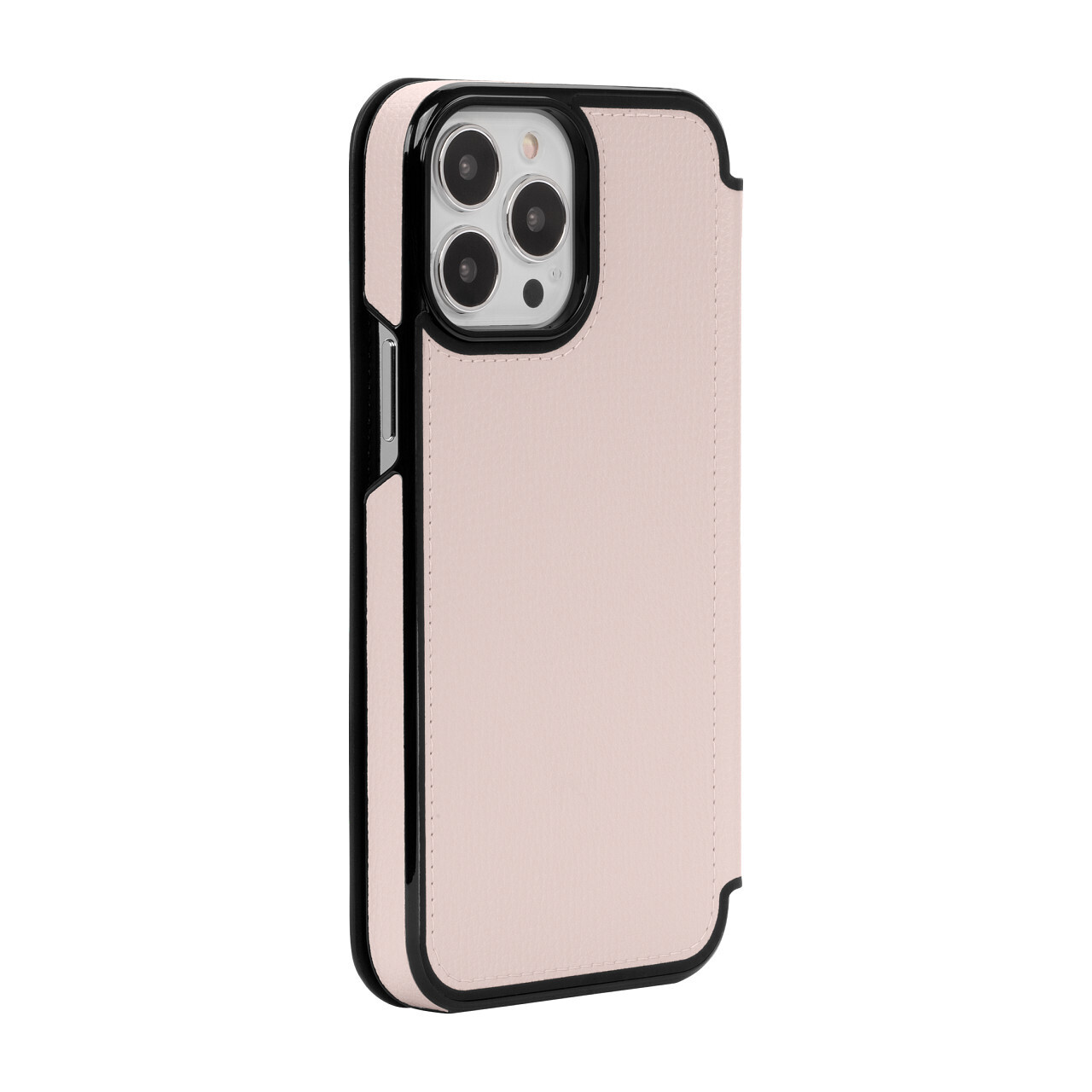 Kate Spade New York iPhone 13 Pro Folio, Pale Vellum/Black Border/Black Logo