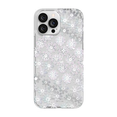 Kate Spade New York iPhone 13 Pro Max, Pacific Petals/Iride - view 1
