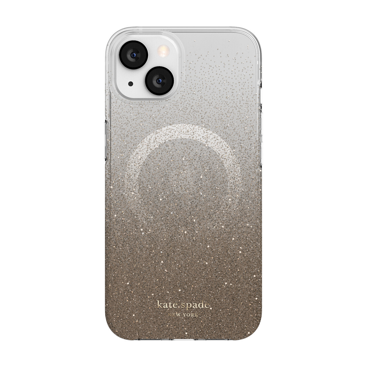 Kate Spade New York iPhone 13 Protective Hardshell Case for MagSafe, Champagne O