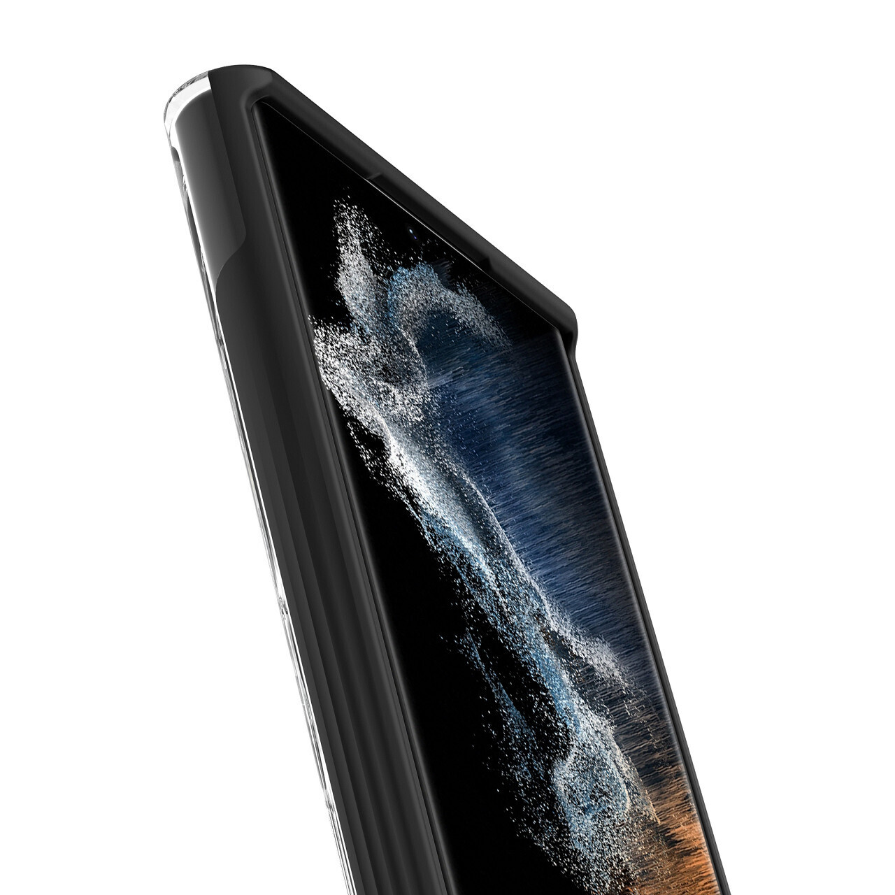 Incipio Samsung Galaxy S22 Ultra 5G Organicore, Charcoal/Clear