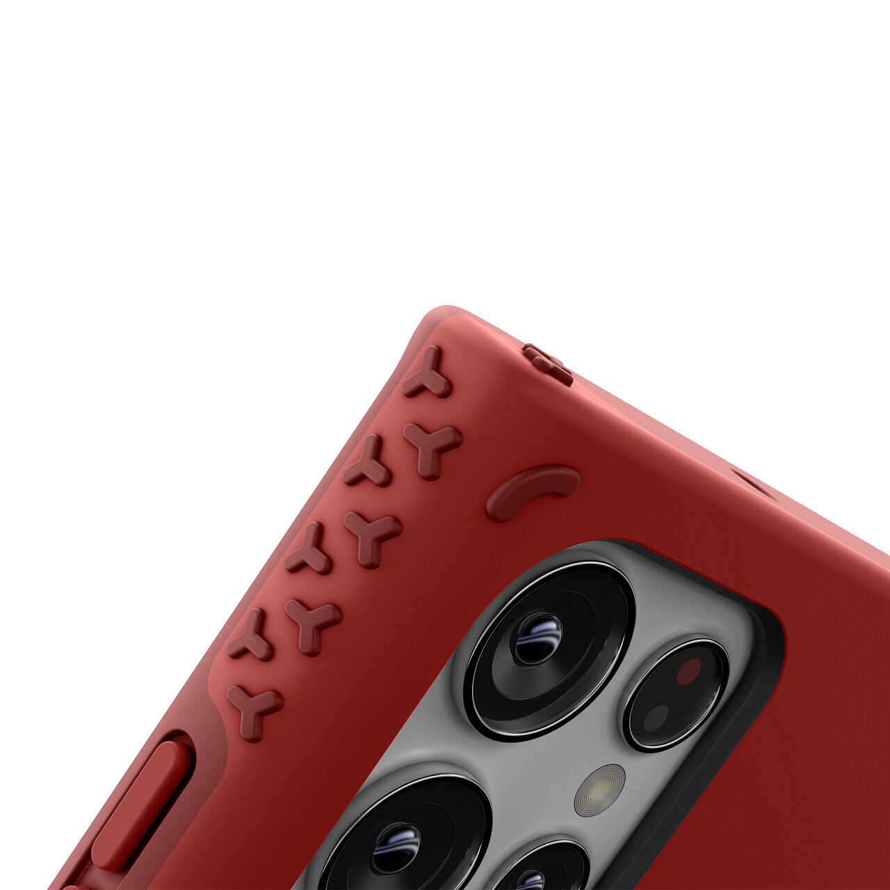 Incipio Samsung Galaxy S22 Ultra 5G Grip, Red