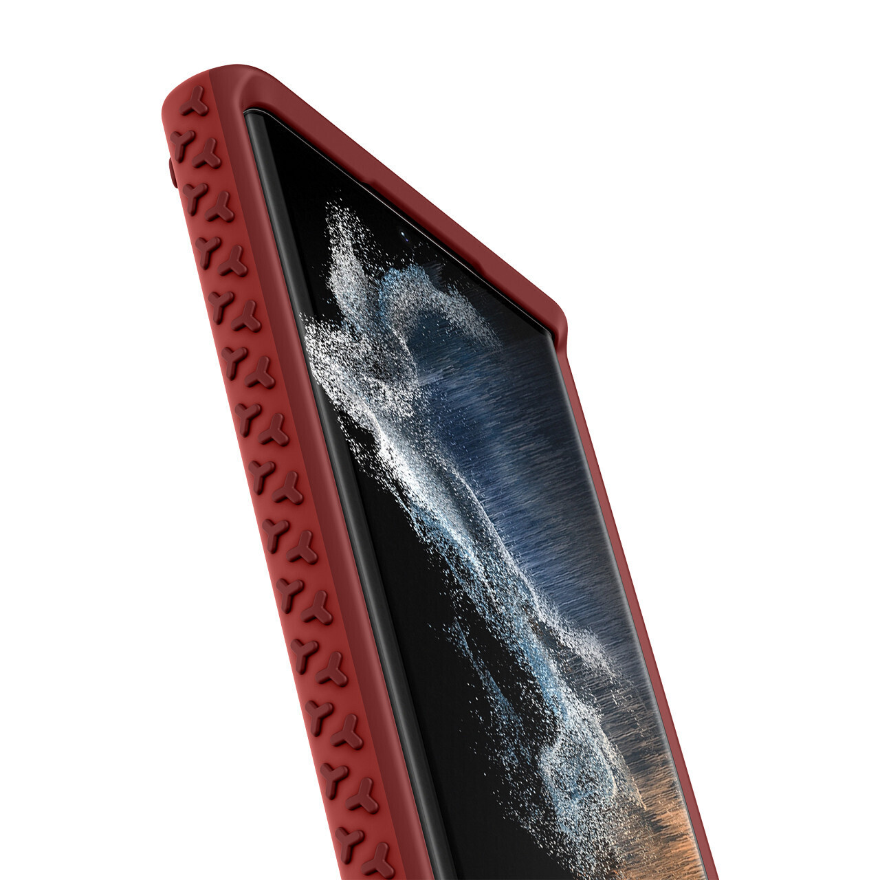 Incipio Samsung Galaxy S22 Ultra 5G Grip, Red