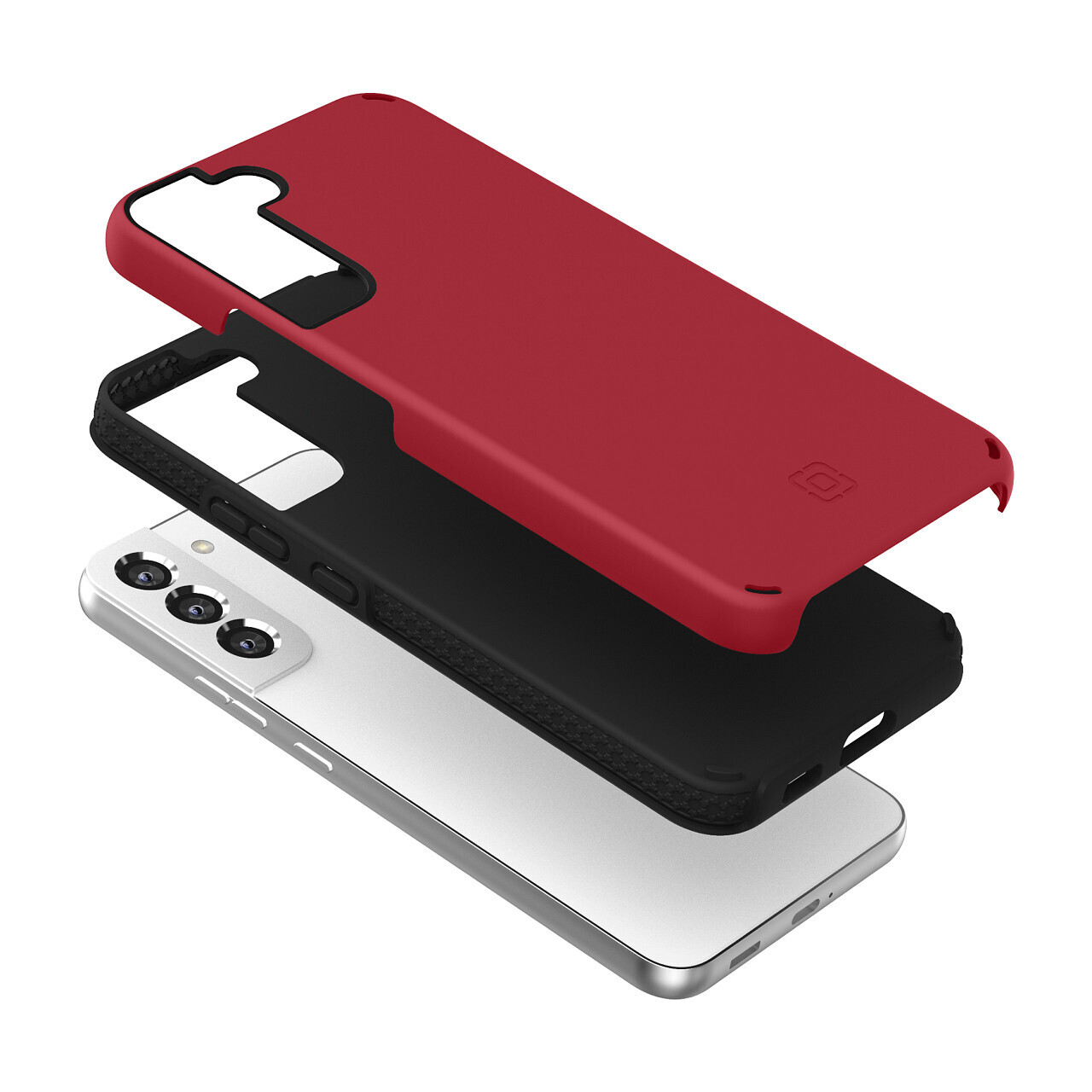 Incipio Samsung Galaxy S22 Plus 5G Duo, Salsa Red/Black