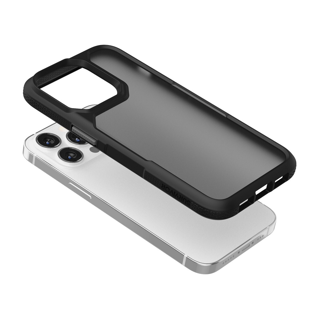 Survivor iPhone 13 Pro Endurance, Black/Shadow Gray