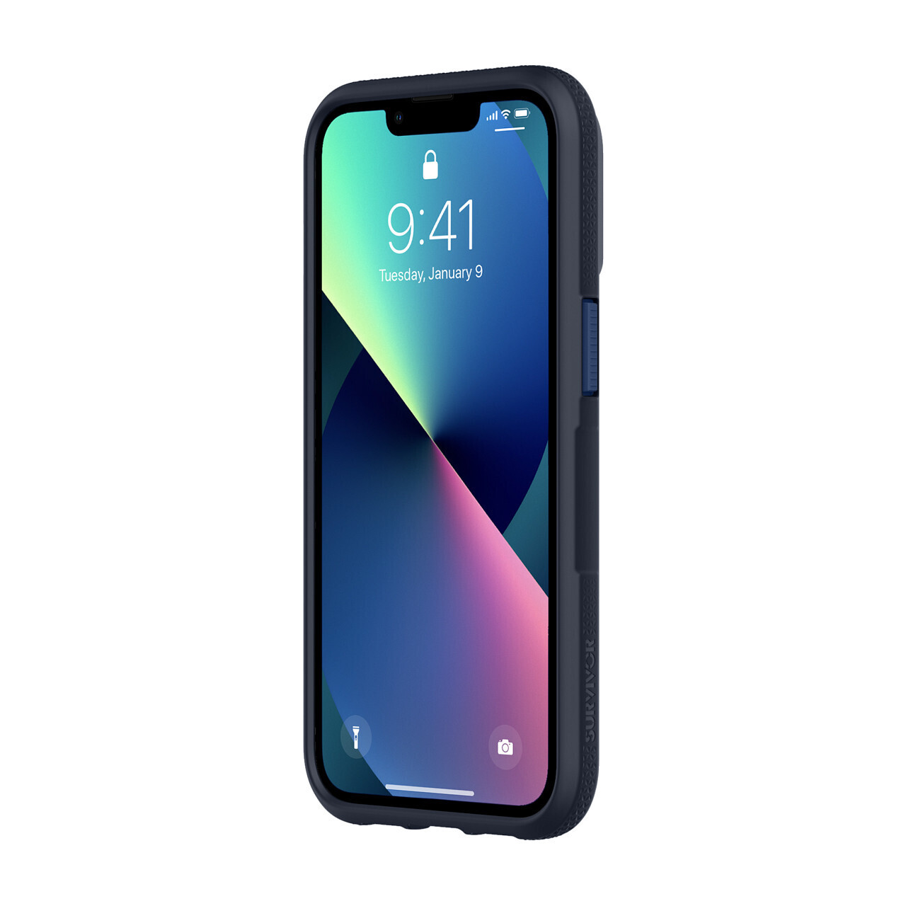 Survivor iPhone 13 Pro Endurance, Storm Blue/Dark Denim