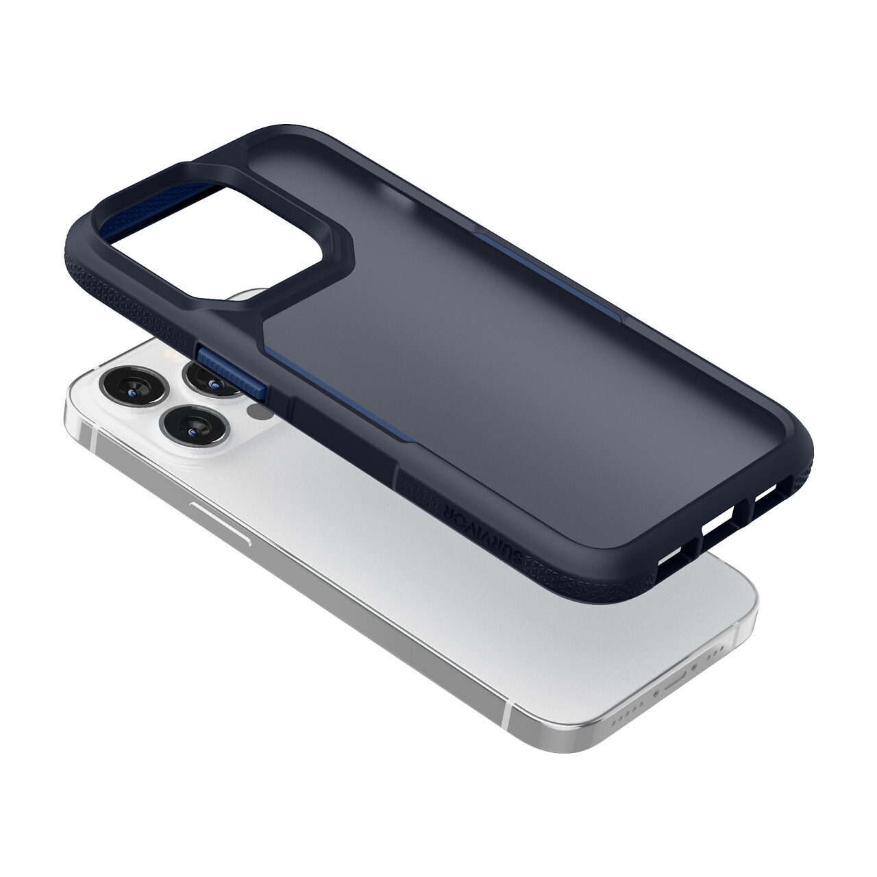Survivor iPhone 13 Pro Endurance, Storm Blue/Dark Denim