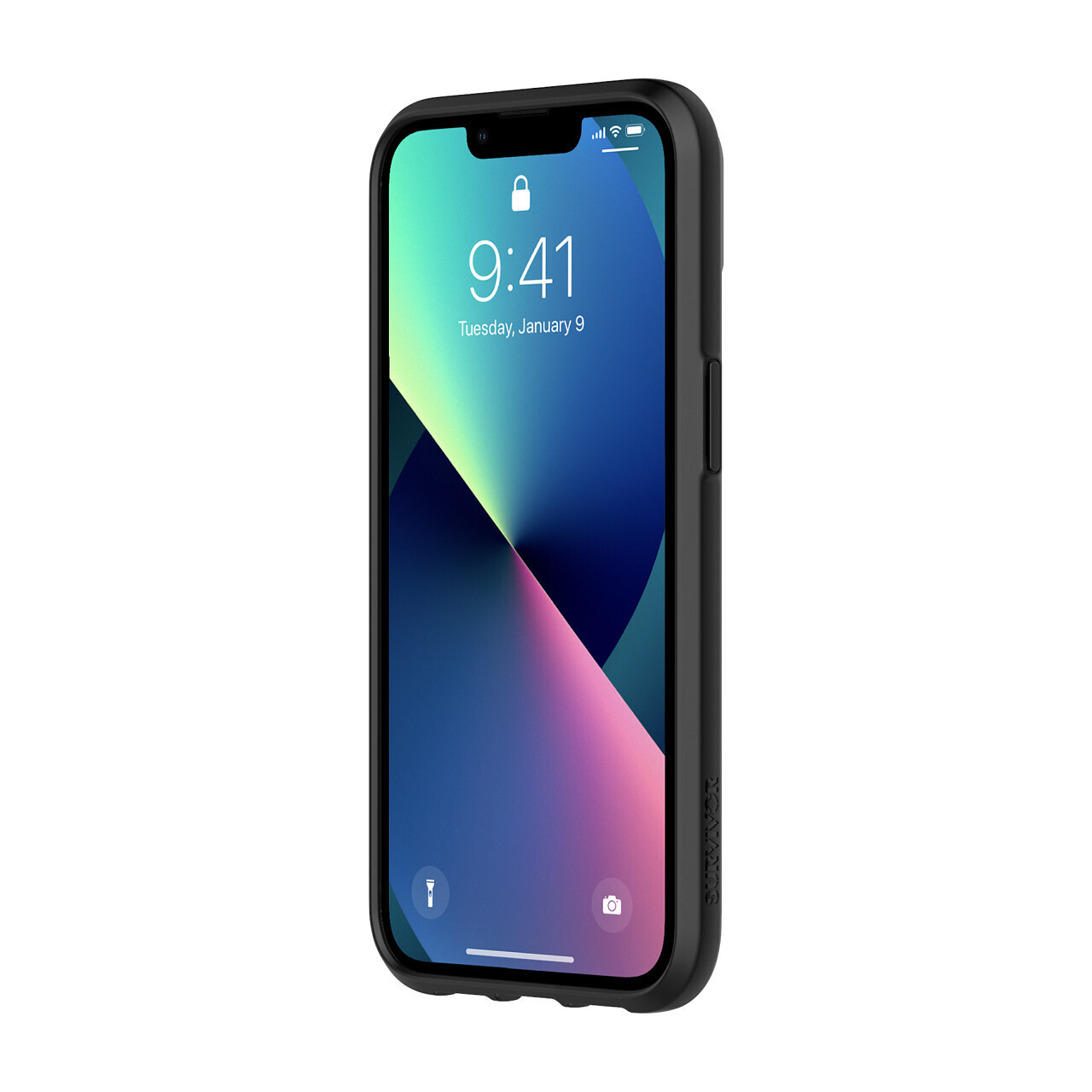 Survivor iPhone 13 Clear, Black