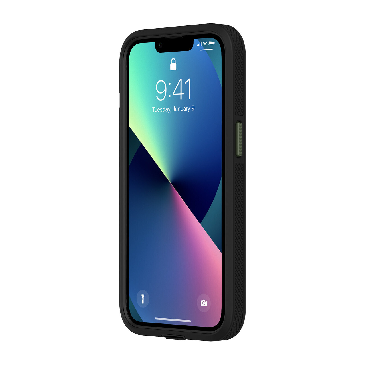 Survivor iPhone 13 Earth, Black/Wild Fern