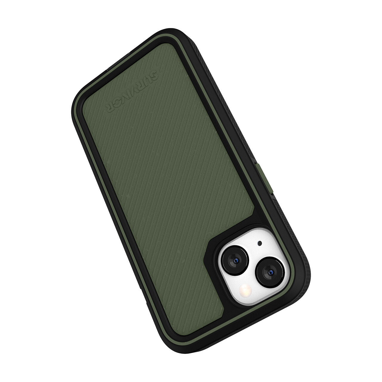 Survivor iPhone 13 Earth, Black/Wild Fern
