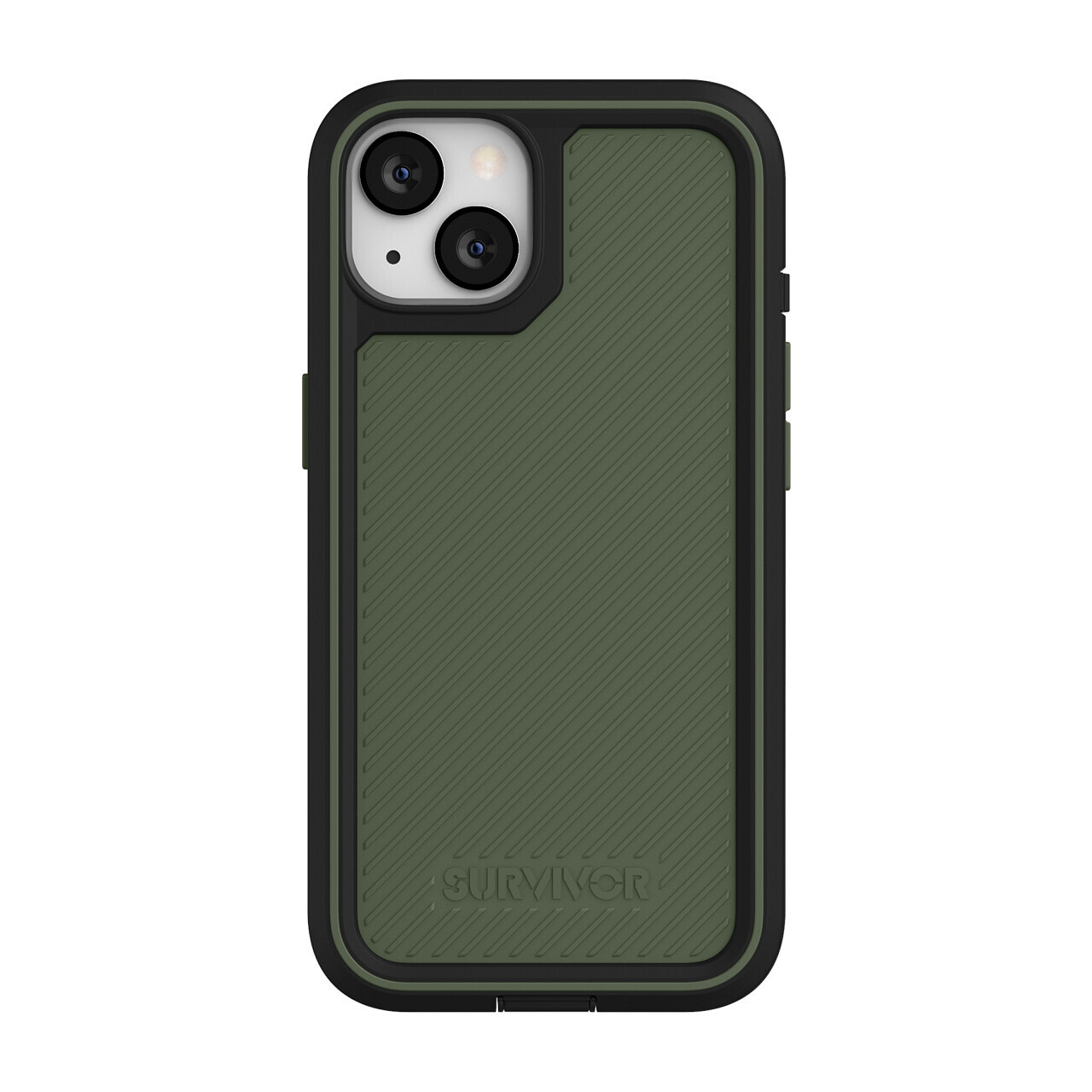 Survivor iPhone 13 Earth, Black/Wild Fern
