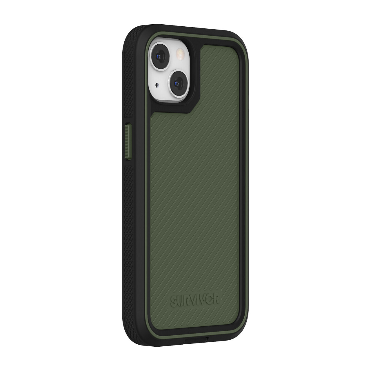 Survivor iPhone 13 Earth, Black/Wild Fern