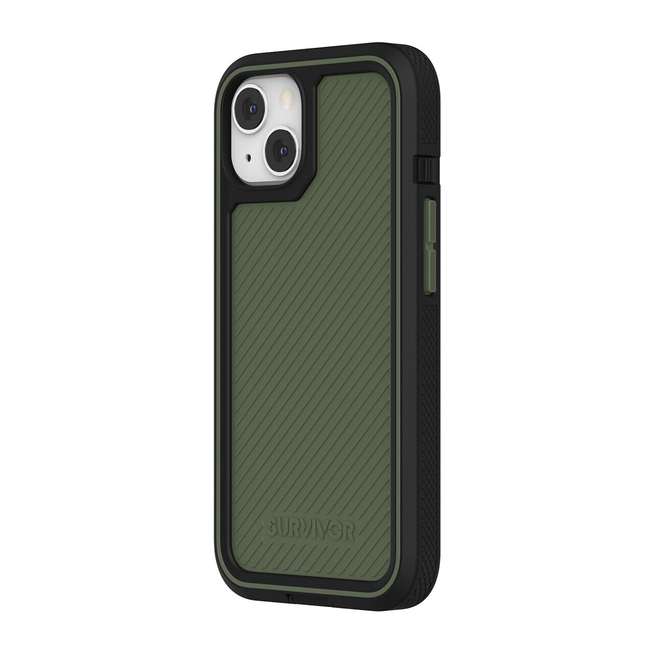 Survivor iPhone 13 Earth, Black/Wild Fern