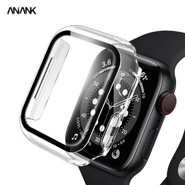 Anank Apple Watch Series 7 (41mm) Screen Guard Case, Transparent