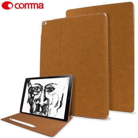 Comma iPad Pro 12.9&quot; Elegant Series, Brown