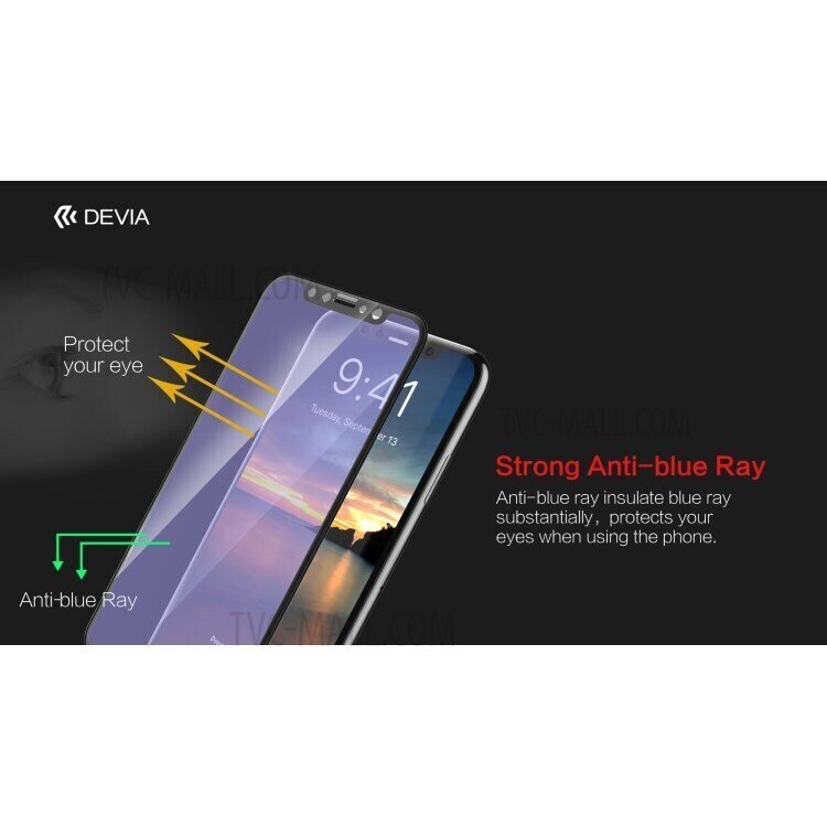 Devia iPhone 11 Pro/ Xs Tempered Glass, Full