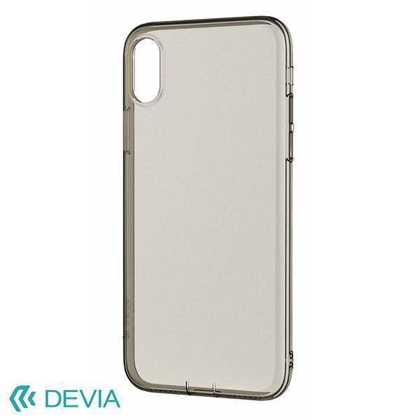 Devia iPhone X Anti-Shock Soft Case, Clear Tea
