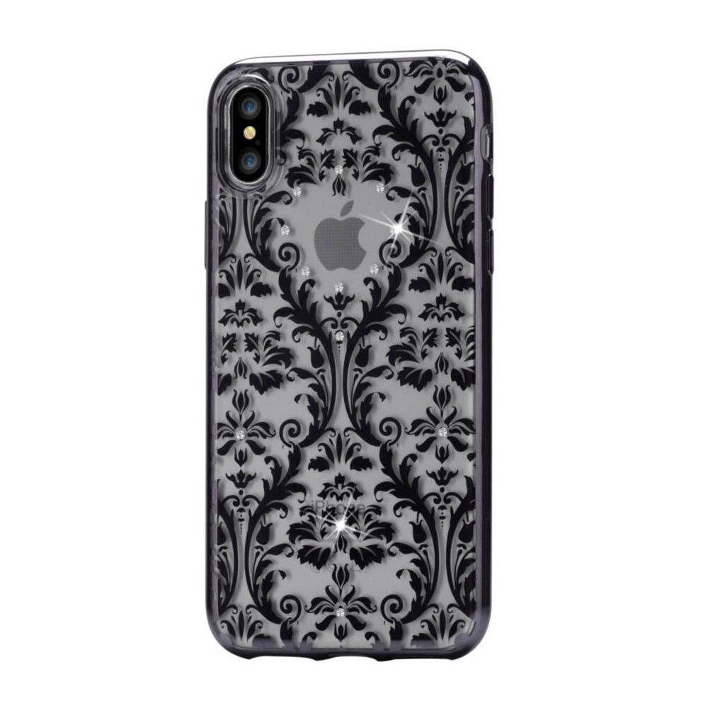 Devia iPhone X Crystal Baroque Case, Black