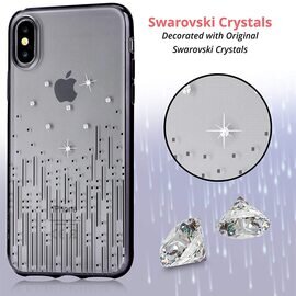 Devia iPhone X Crystal Meteor Soft Case, Silver