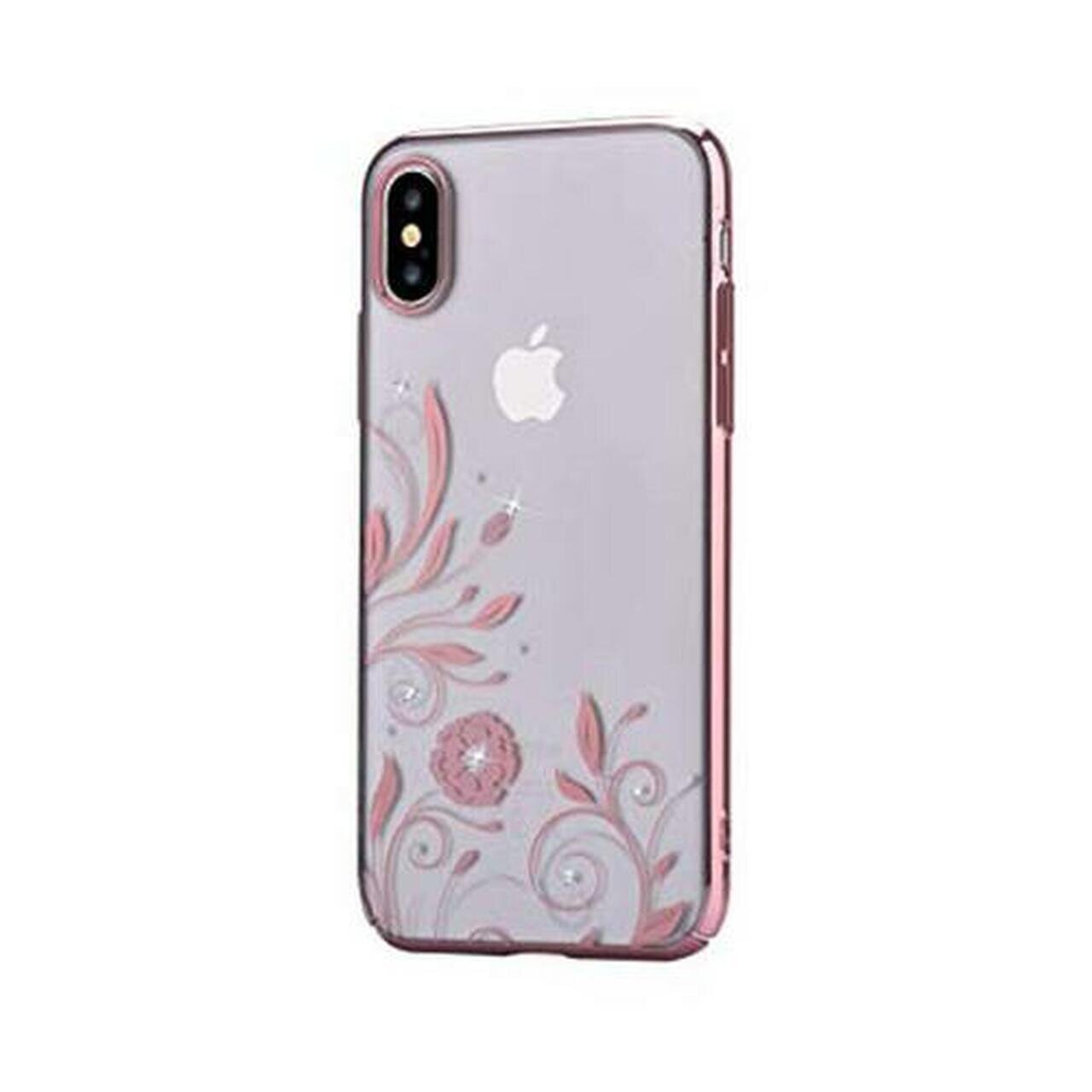 Devia iPhone X Crystal Petunia Case, Rose Gold