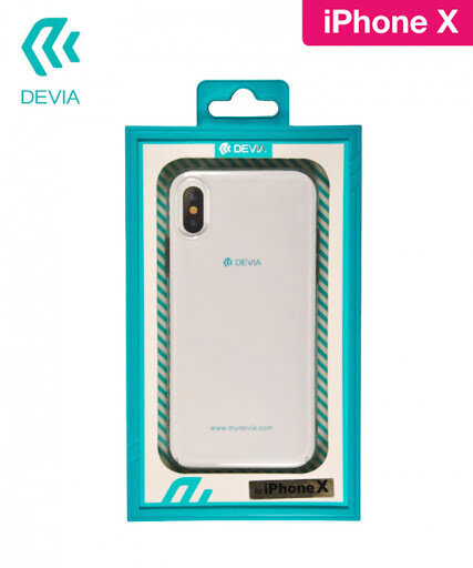 Devia iPhone X Fruit Case, Clear