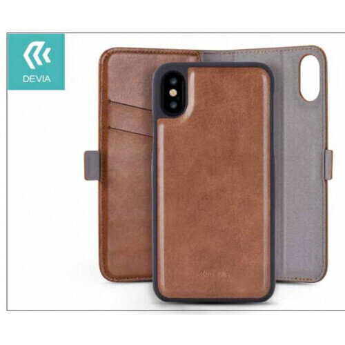 Devia iPhone X Magic 2 in 1 Case, Brown