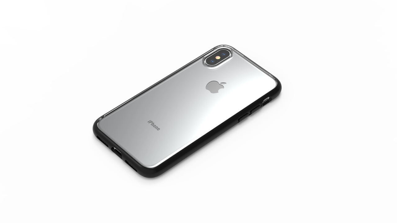 Devia iPhone XR Elegant Anti-Shock Case, Black