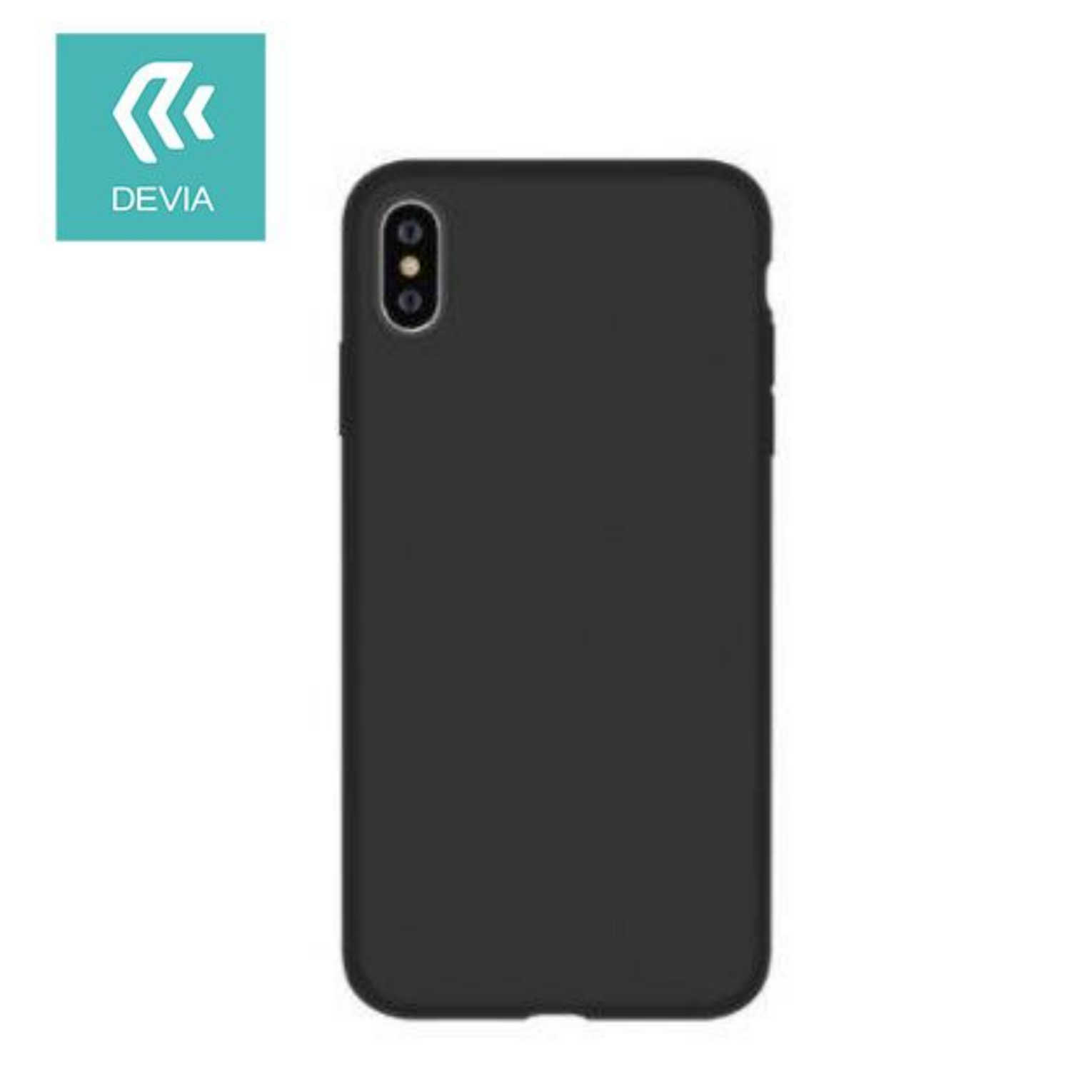 Devia iPhone XR Ultra-Thin Silicone Case, Black