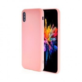 Devia iPhone XR Ultra-Thin Silicone Case, Pink