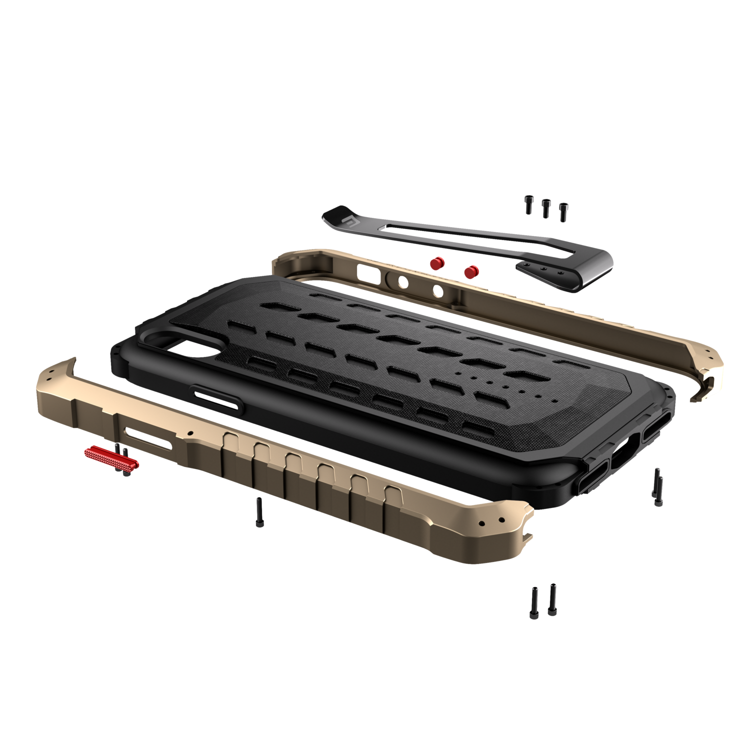 Element Case iPhone X Black Ops, Desert Brown