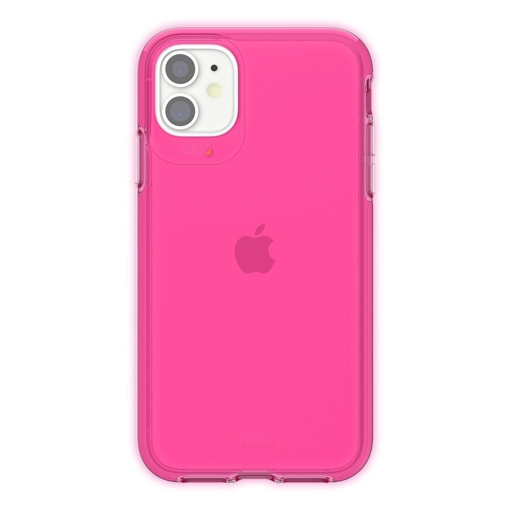 Gear4 iPhone 11 D3O Crystal Palace, Neon Pink