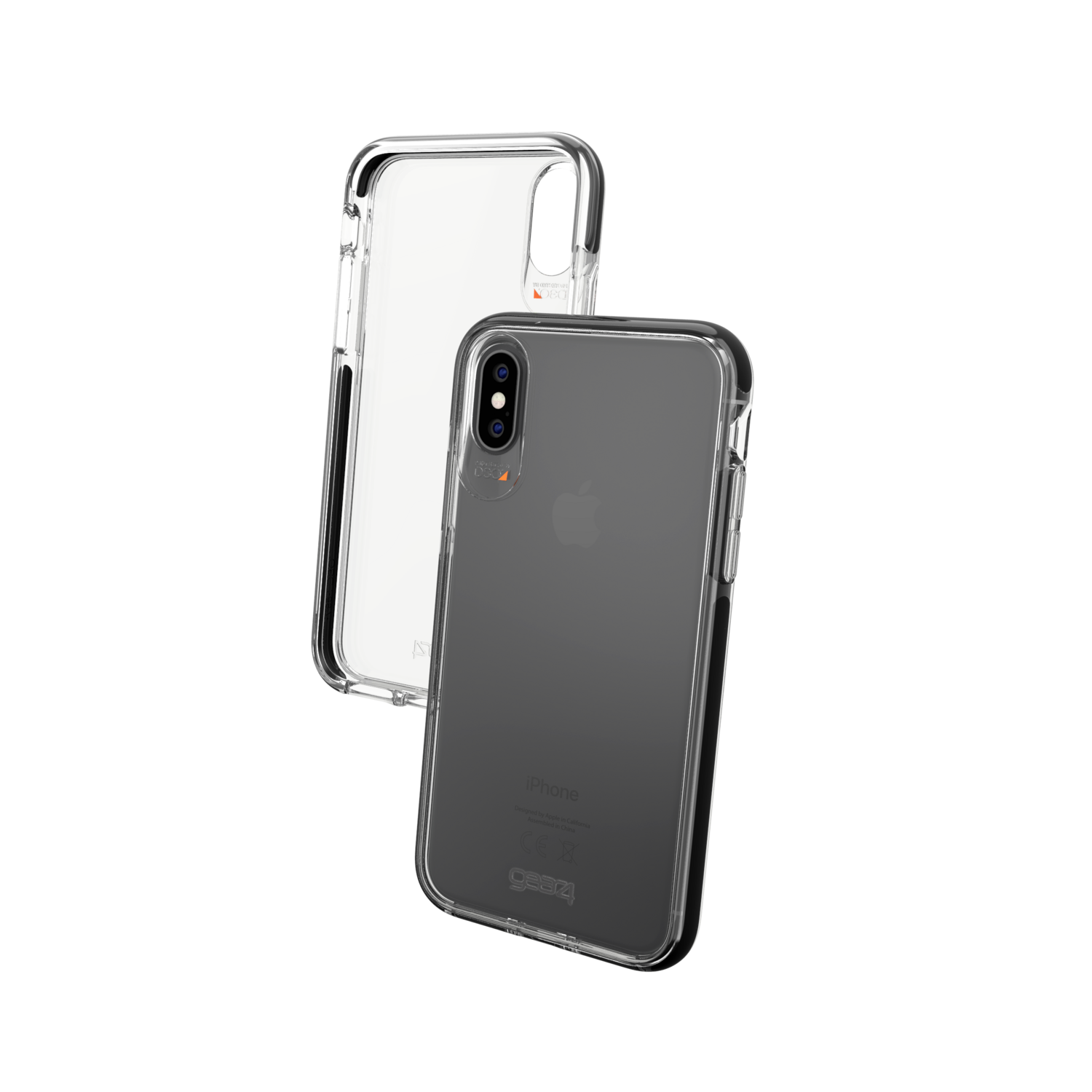 Gear4 iPhone X D3O Piccadilly, Black