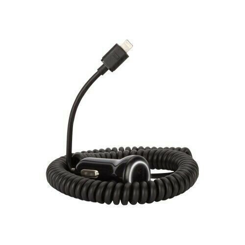 Griffin PowerJolt SE with 3&#39; Coiled Lightning Connector (2.4 A)