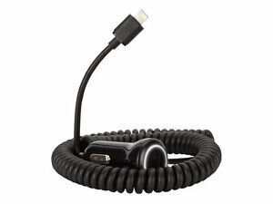 Griffin PowerJolt SE with 4.5&#39; Coiled Lightning Connector (2.1 A)