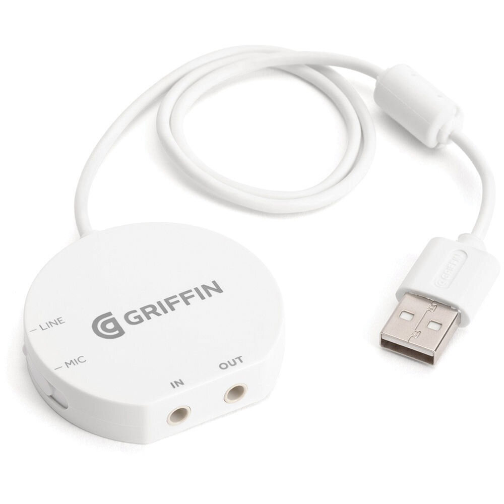 Griffin iMic, White/White (GC16035-2)