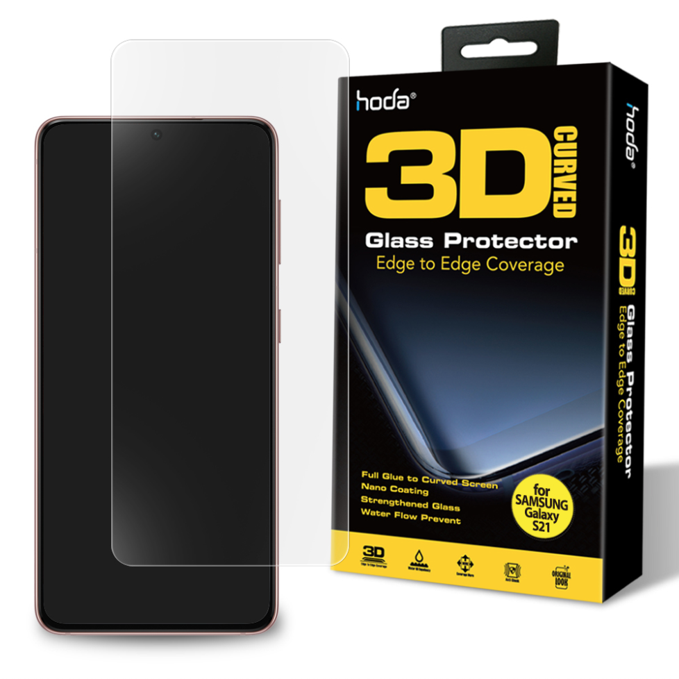 540367-Hoda Samsung S21 6.2&quot; Tempered Glass, 3D