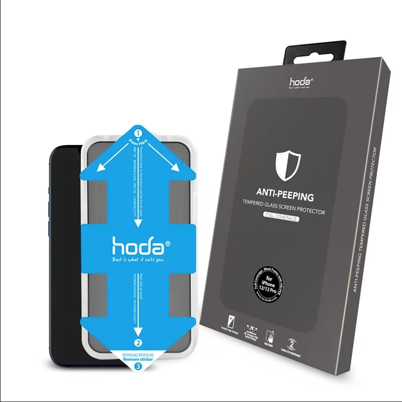 519226-Hoda iPhone 12 / iPhone 12 Pro Tempered Glass