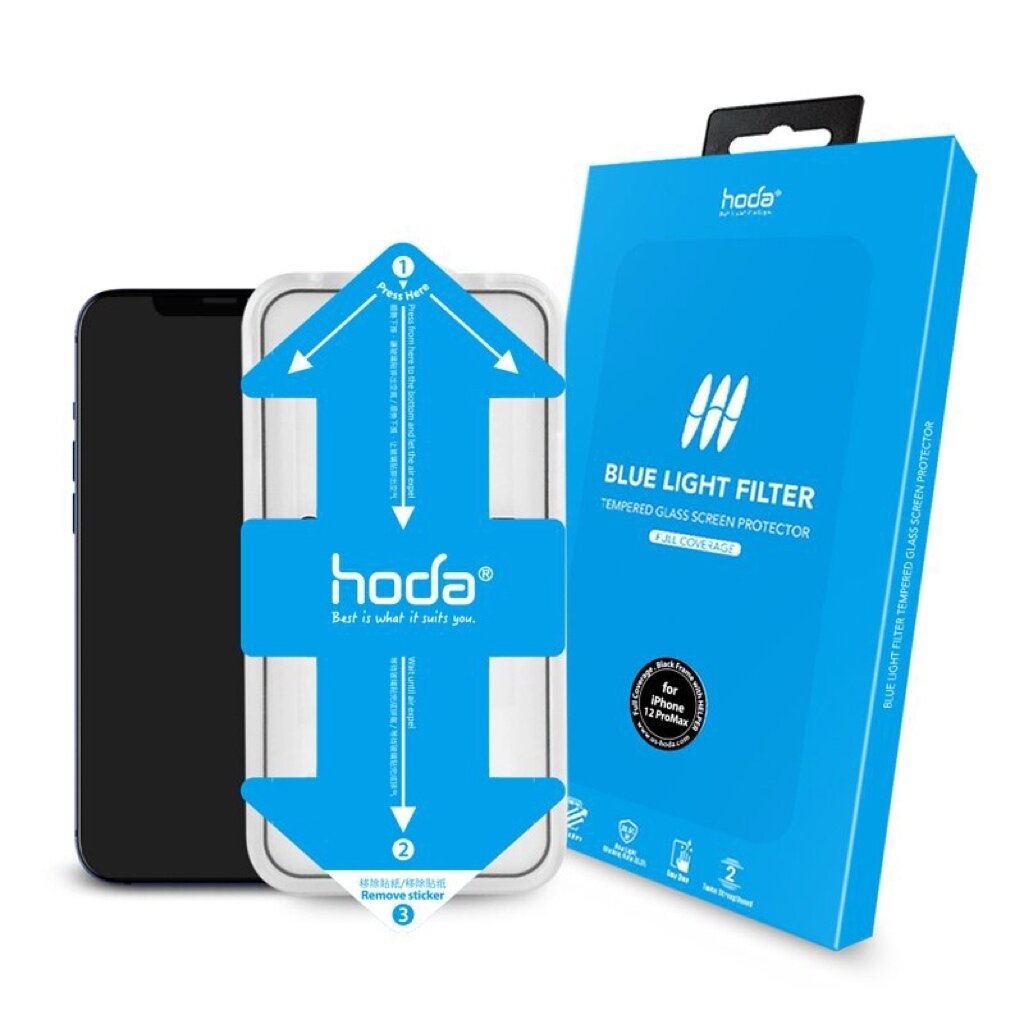 519578-Hoda iPhone 12 Pro Max  Tempered Glass with He