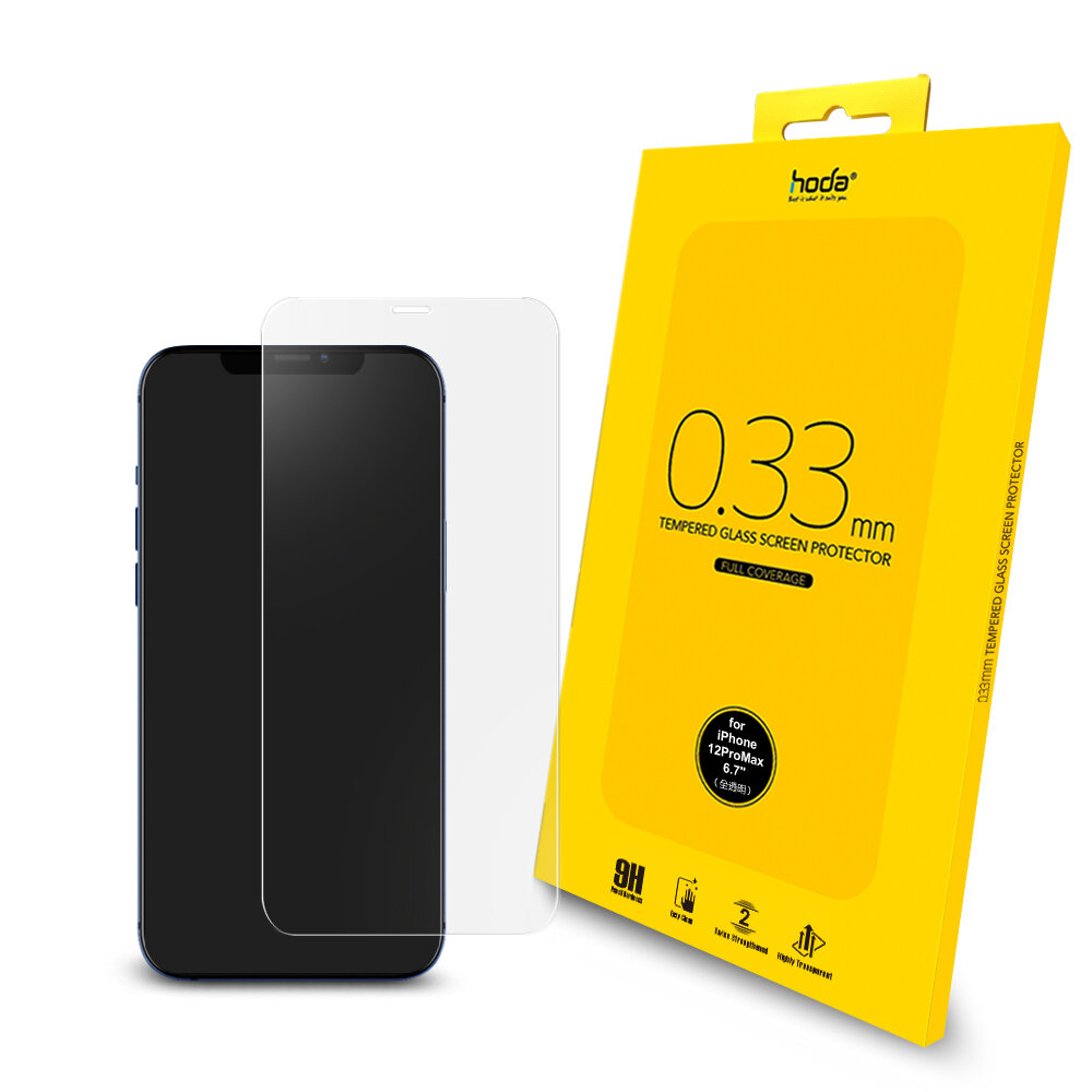 518342-Hoda iPhone 12 Pro Max  Tempered Glass, 2.5D F