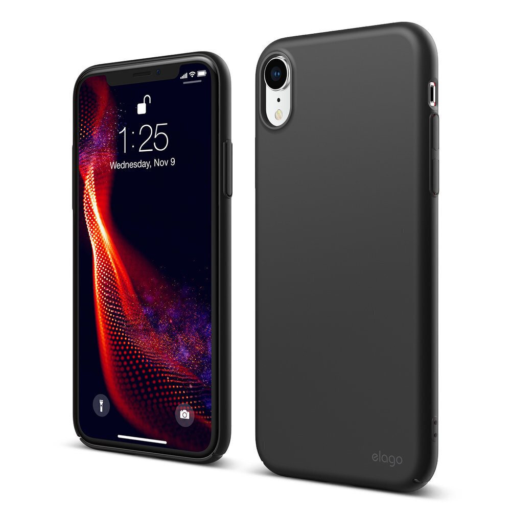 Just Must iPhone XR Uniqio I Case, Black