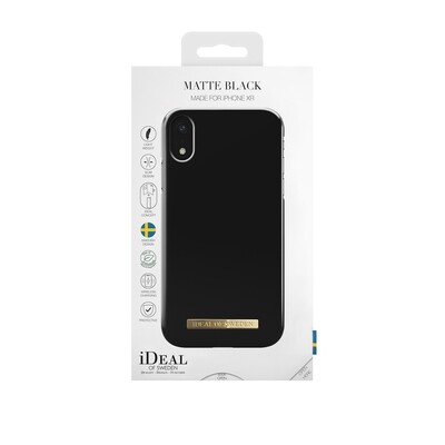 iDeal Of Sweden iPhone XR Fashion Case, Matte Black