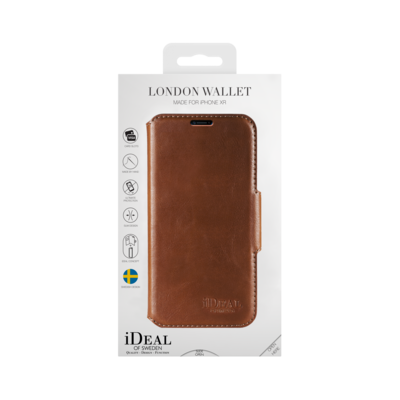 iDeal Of Sweden iPhone XR London Wallet, Brown