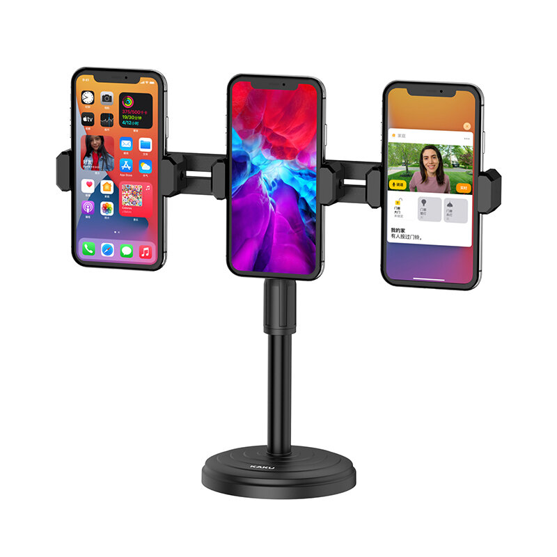 Kaku Mobile Phone Live Desktop Stand KSC-470 Weimei, Black,