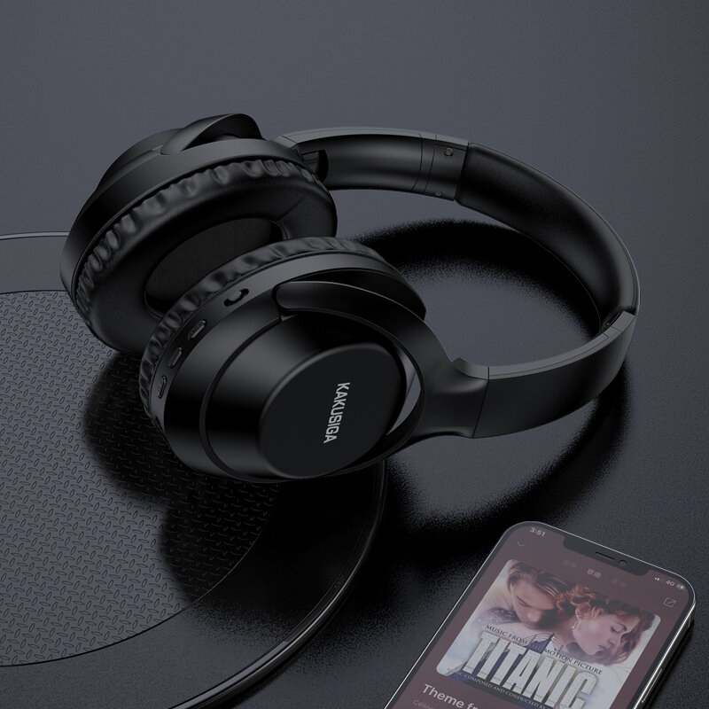 Kaku Wireless Headphone, Black, KSC-657 MIAOYUN