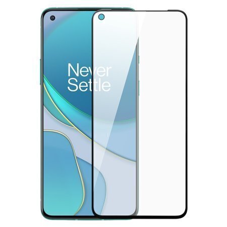 126839-Komass OnePlus 8 6.55&quot;T Tempered Glass, Black (Scre