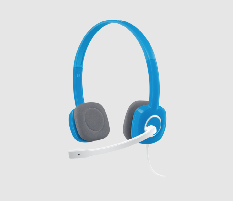 LOGITECH H150 STEREO HEADSET SKY BLUE (2Y) UP: S$58