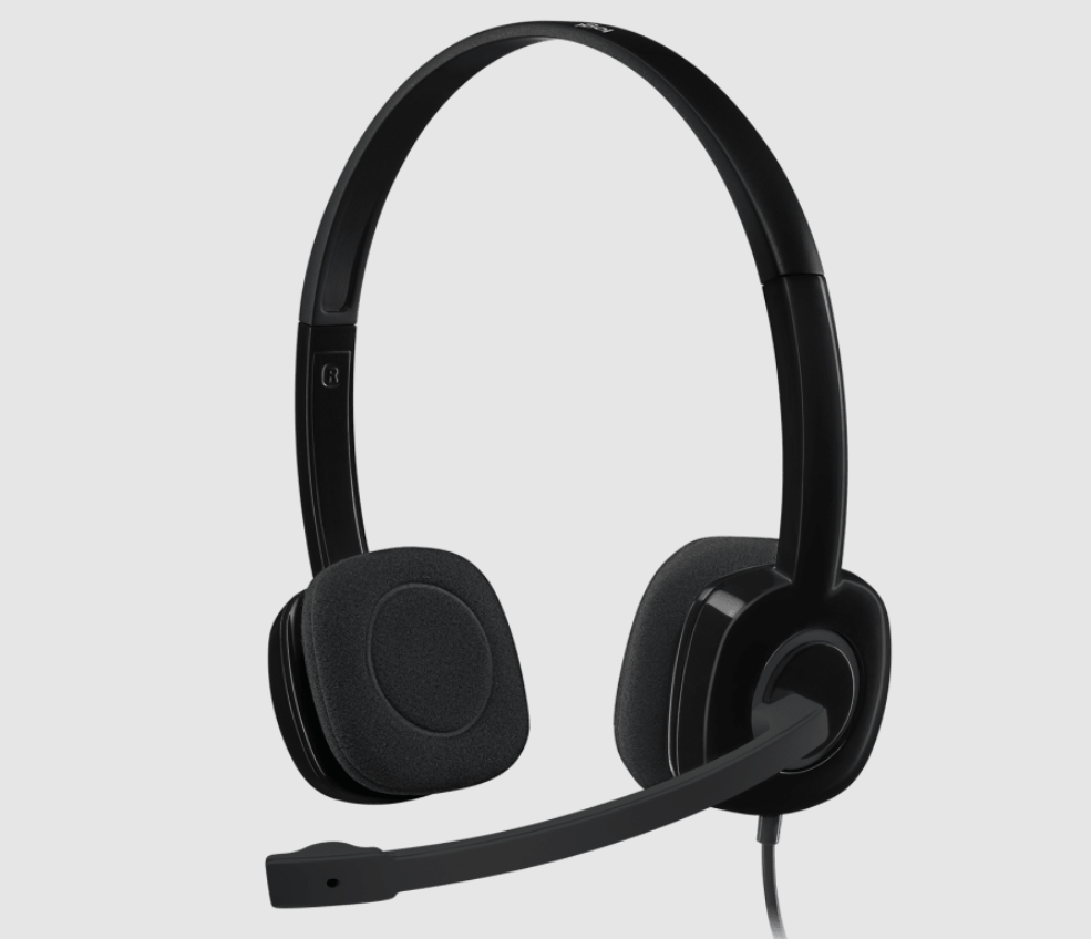 LOGITECH H151 STEREO HEADSET BLACK (1Y) UP: S$58