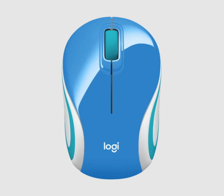 LOGITECH M187 PORTABLE WIRELESS MOUSE BLUE (3Y) UP: S$54