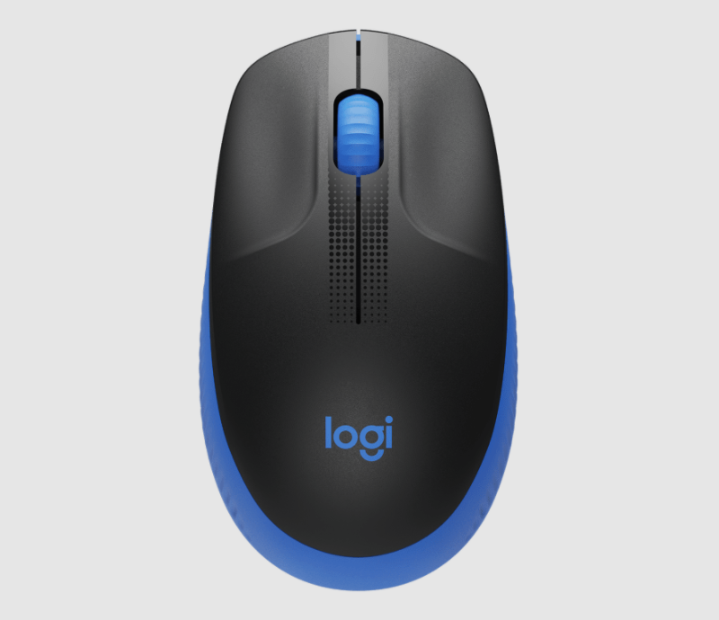 LOGITECH M190 FULL-SIZE WIRELESS MSE BLUE (1Y) UP: S$54