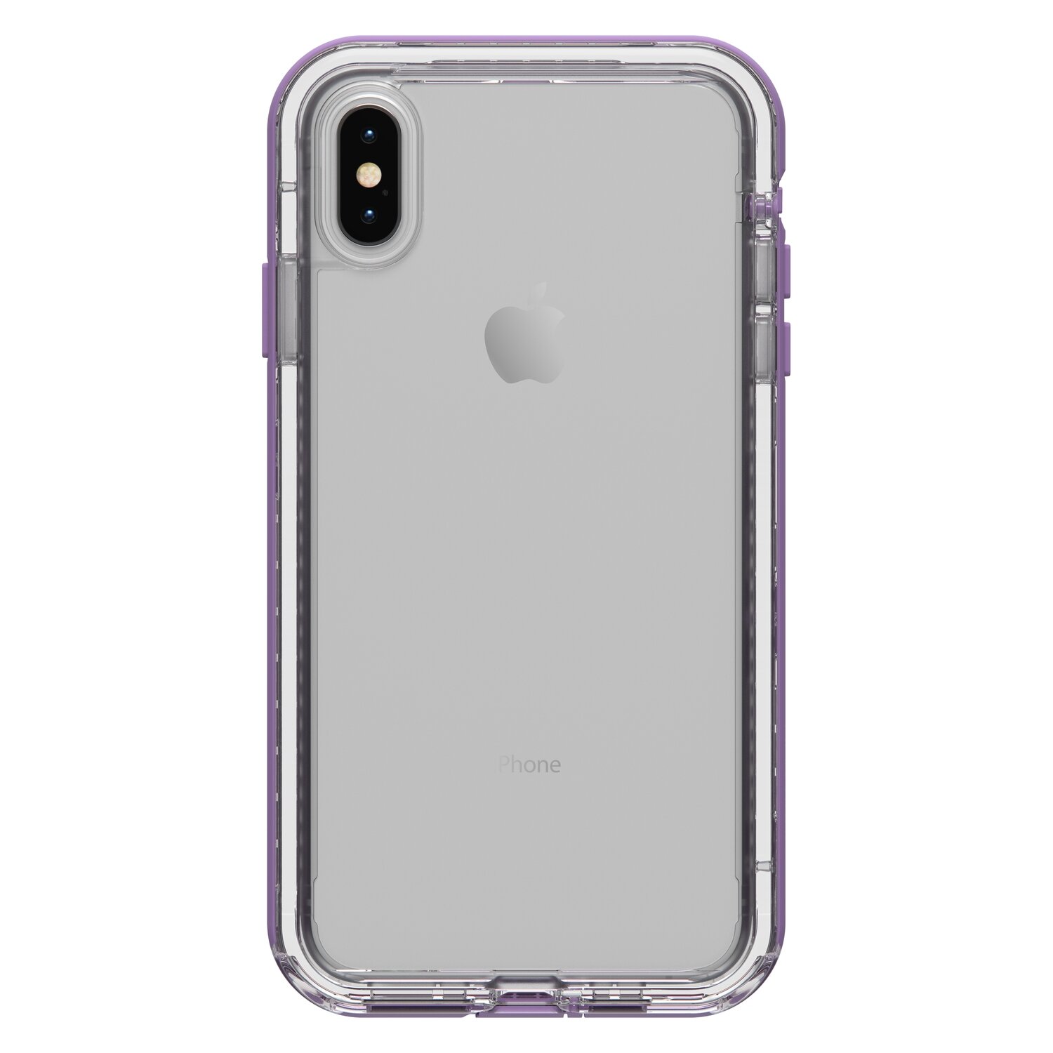 LifeProof iPhone Xs Max Next Series, Ultra (Clear/Violet) (77-60164)