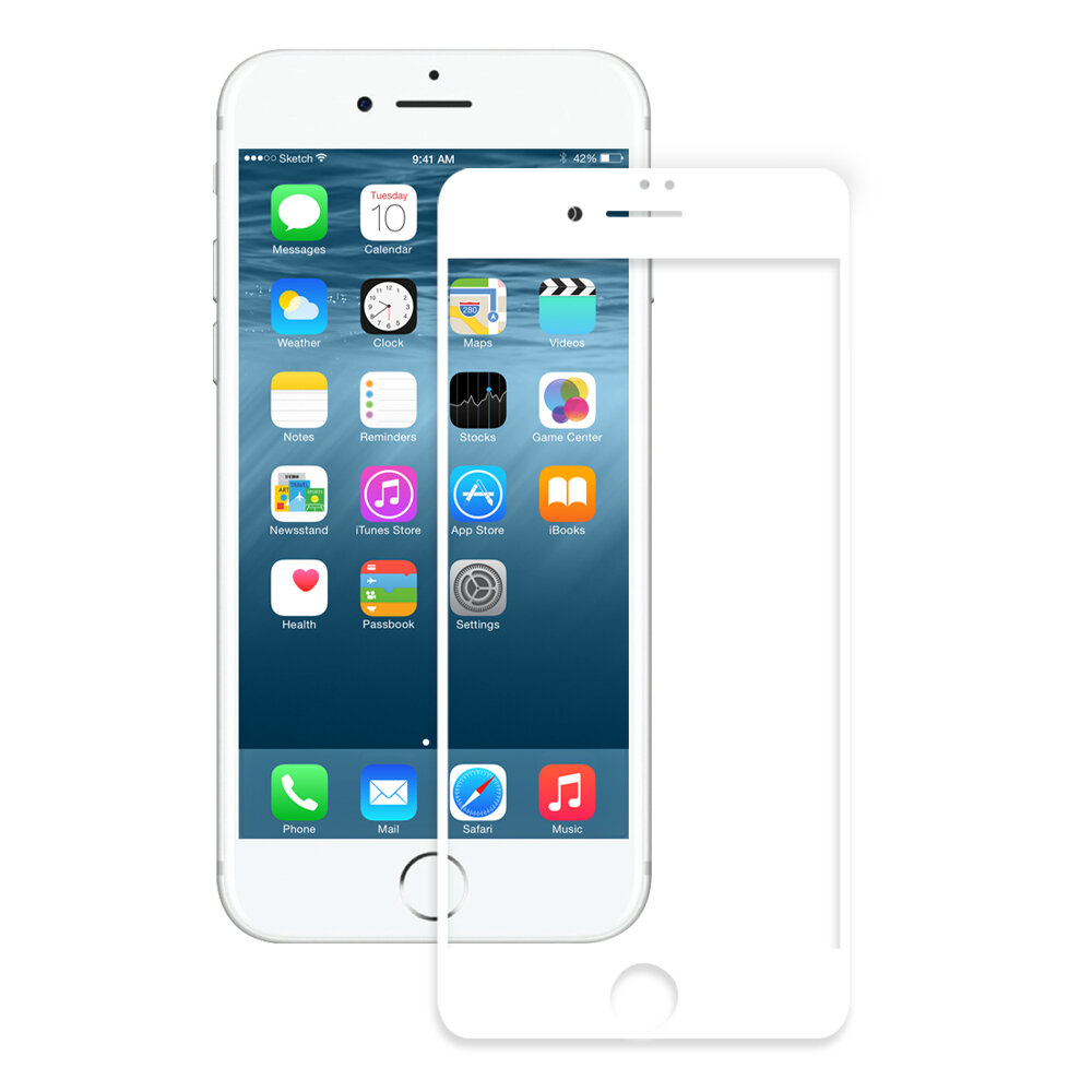 987195-MRYES iPhone 8 4.7&quot; Tempered Glass, Full Screen W